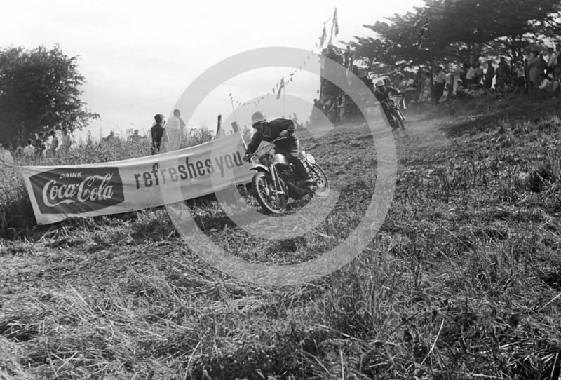 250cc riders competing, Kinver, Staffordshire, 1964.
