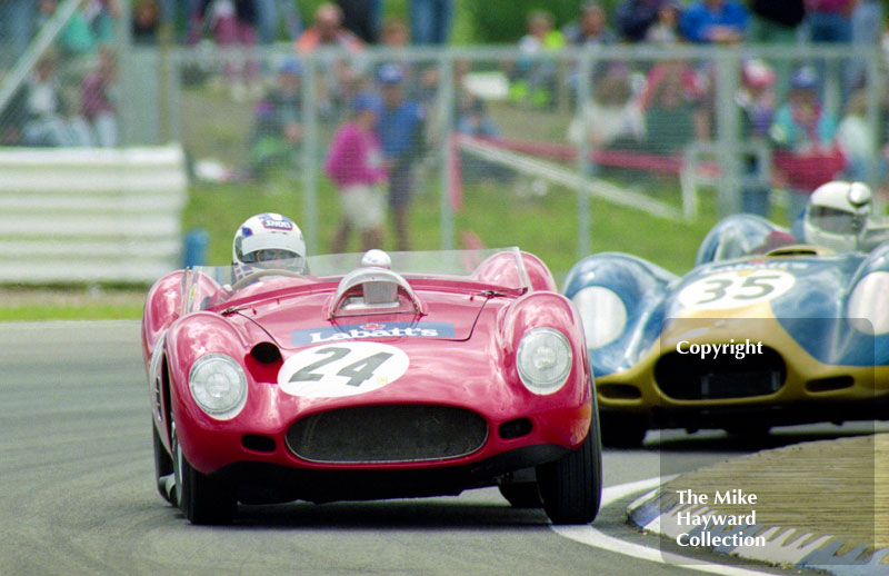 Spencer Martin, 1965 Dino Ferrari 24, 1993 Labatts World Endurance 1950's Sports Car Race, 1993 British Grand Prix, Silverstone.
