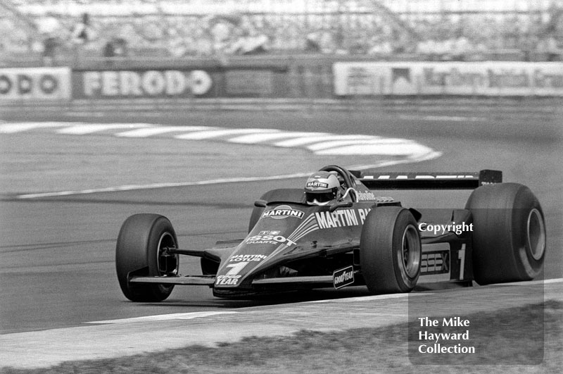 Mario Andretti, Lotus 79, 1979 British Grand Prix, Silverstone.
