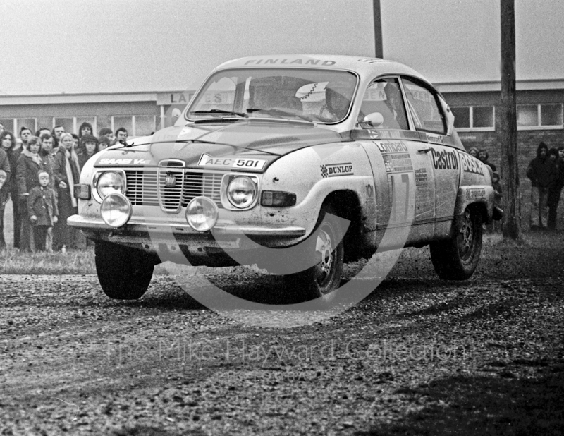 Tapio Rainio/Klaus Lehto, Saab 96, AEC 501, 1974 RAC Rally
