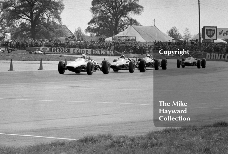 Chris Irwin Brabham BT18, Silverstone International Trophy, 1966.
