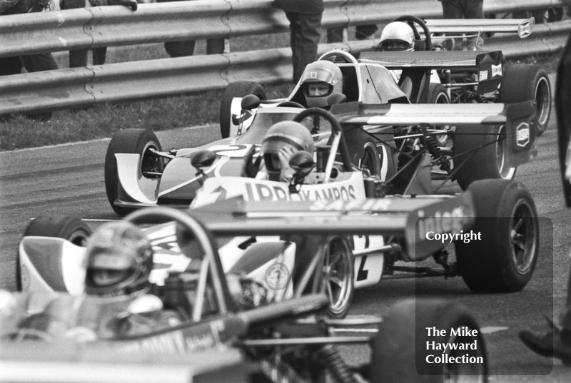 Bob Arnott, March 743, 1975 BARC Super Visco F3 Championship, Thruxton.
