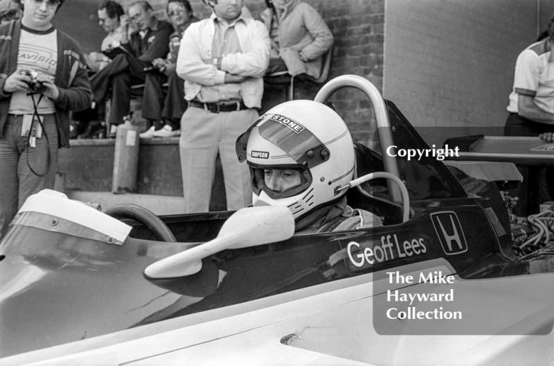 Geoff Lees, Ralt RH6/81, John Howitt F2 Trophy, Donington Park, 1981
