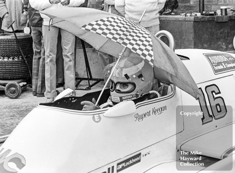Rupert Keegan, Charles Clowes Racing Arrows A0/A1, 1979 Aurora AFX British F1 Championship, Donington Park
