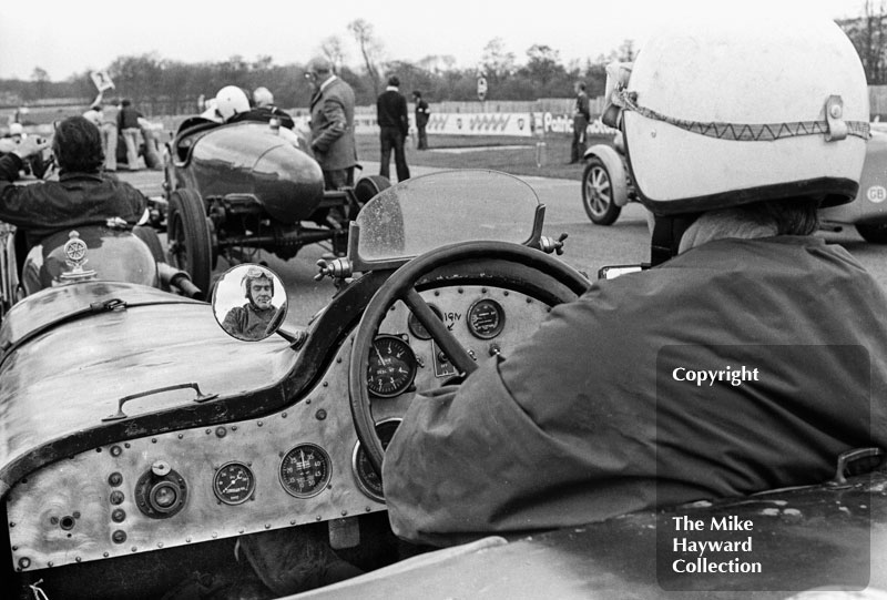 J Howell, 1926 Sunbeam, VSCC Donington May 1979.
