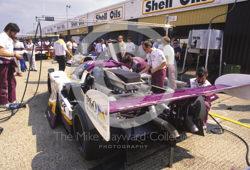 Silk Cut Jaguar XJR-9, 1988 1000km, Silverstone 1000km FIA World Sports-Prototype Championship (round 4).
