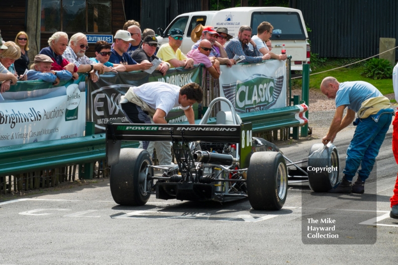 Annie Goodyear, OMS Hornet, Shelsley Walsh Hill Climb, June 1st 2014. 