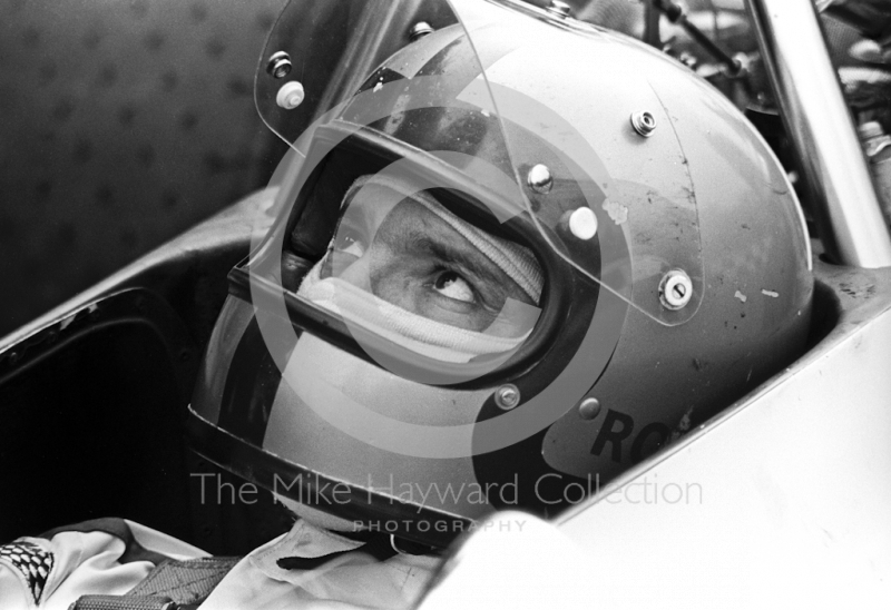 Pedro Rodriguez on the grid, British Grand Prix, Brands Hatch, 1970
