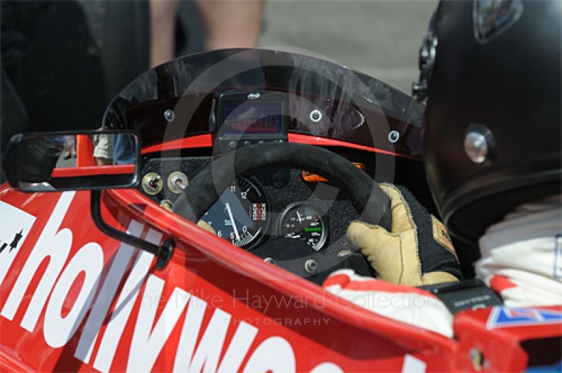 Michael Fitzgerald's 1976 March 761B in the paddock before the Grand Prix Masters race, Silverstone Cassic 2009.