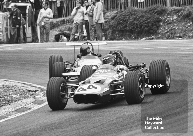 James Hunt, Lotus 59A Holbay, Brands Hatch, British Grand Prix meeting 1970.