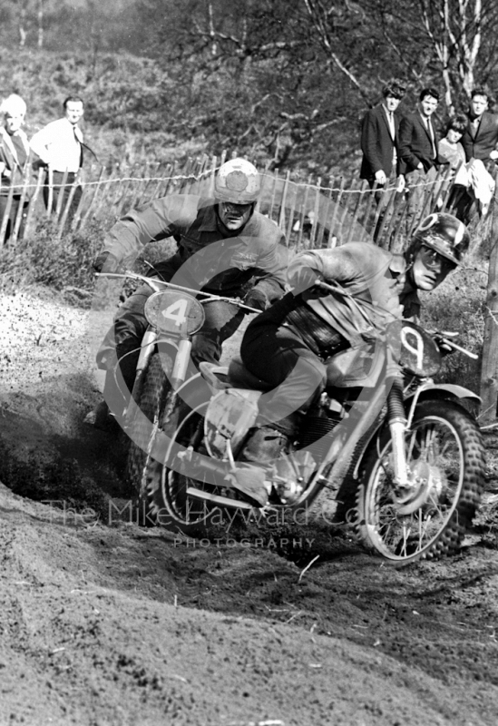 Jerry Scott and Jeff Smith, Hawkstone Park, March 1965.