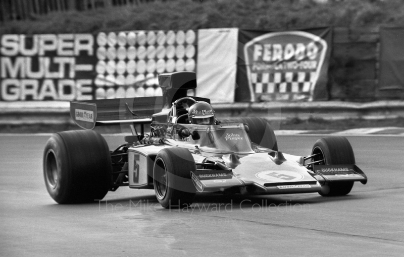 Ronnie Peterson, JPS Lotus 72, Brands Hatch, Race of Champions 1975.
