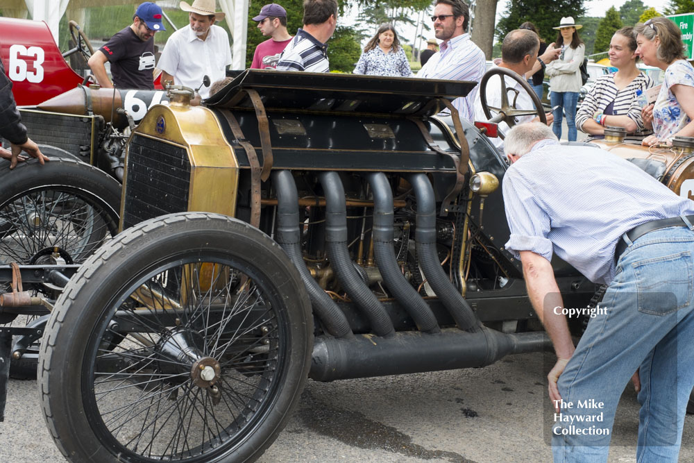 Richard Scaldwell's De Dietrich, Chateau Impney Hill Climb 2015.
