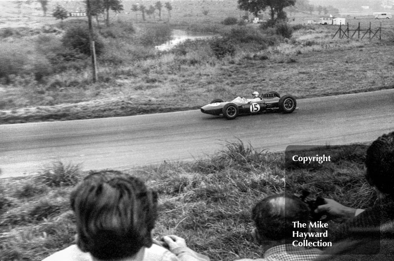 Jack Brabham, Brabham BT7, 1963 Gold Cup, Oulton Park.
