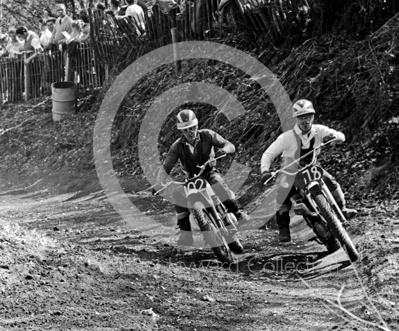 Motocross event held at Hawkstone, Shropshire, in 1965.