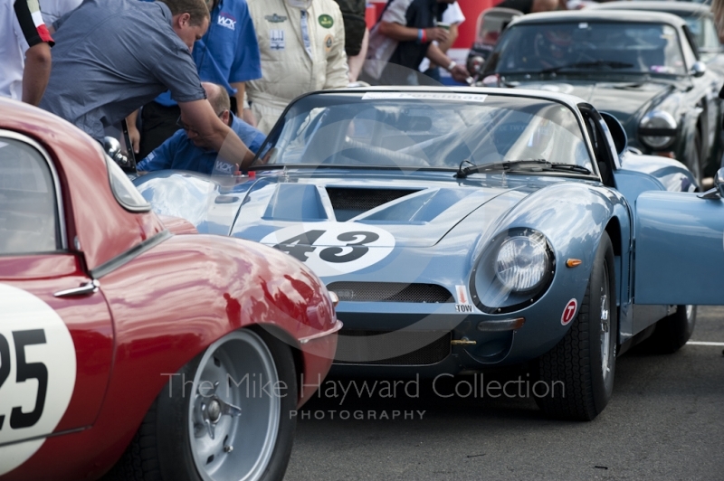 Bizzarrini 5300GT of Roger Wills and Joe Twyman, Gentlemen Drivers GT and Sports Cars, Silverstone Classic, 2010