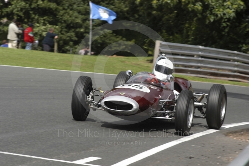 Edwin Jowsey, 1963 Lotus 22, Millers Oils/AMOC Historic Formula Junior Race, Oulton Park Gold Cup meeting 2004.