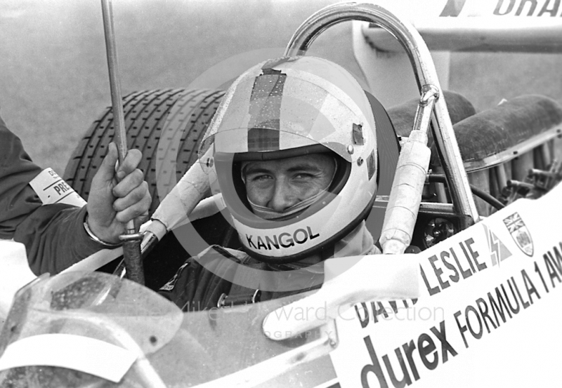 David Leslie, Durex Eden Award Racing Chevron B41, 1979 Aurora AFX British F1 Championship, Donington Park
