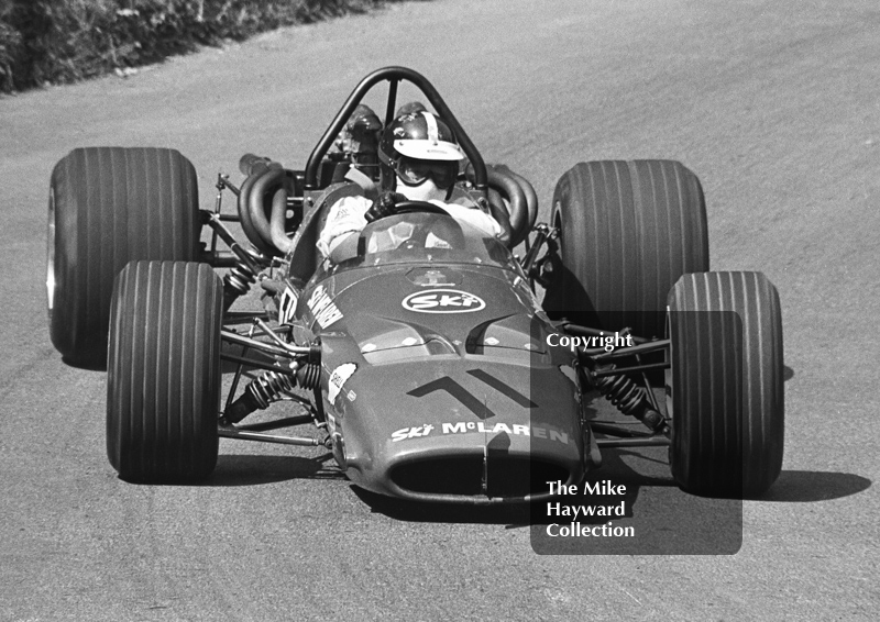 David Good, McLaren M10B, Shelsley Walsh Hill Climb June 1970.