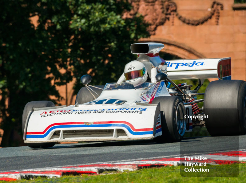 Paul Campfield, F5000 Chevron B24, Derek Bell&nbsp;Trophy, Oulton Park, 2016 Gold Cup.
