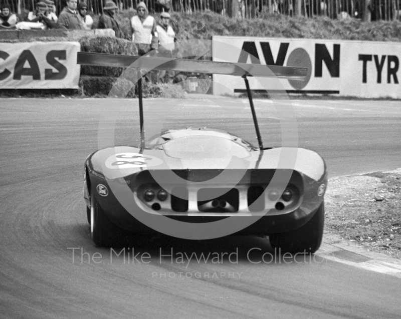 Denny Hulme/Frank Gardner, Alan Mann Ford F3L, Brands Hatch, BOAC 500 1969.
