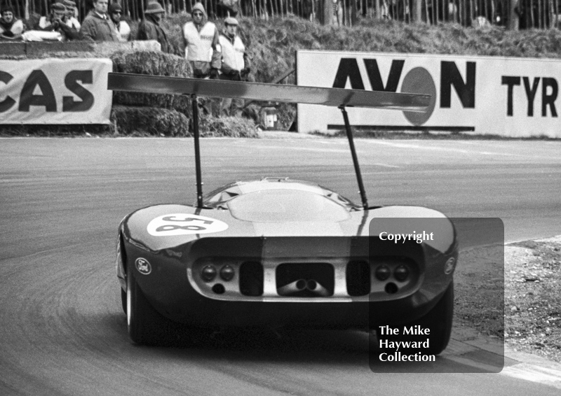 Denny Hulme/Frank Gardner, Alan Mann Ford F3L, Brands Hatch, BOAC 500 1969.
