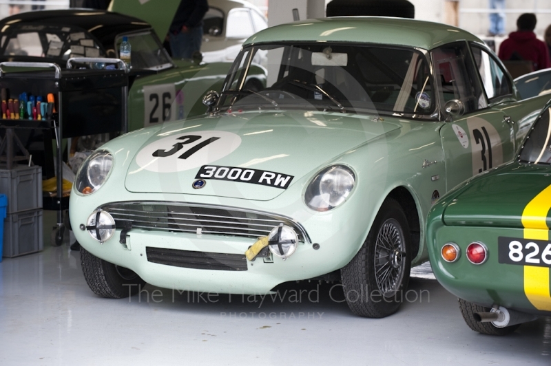 Sunbeam Harrington Alpine of Margaret Diffey/Michael Birch, RAC Tourist Trophy, Silverstone Classic 2010