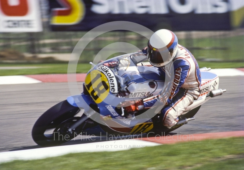  Graham Wood, 750cc Fowler Yamaha, Donington Park, April 1982.