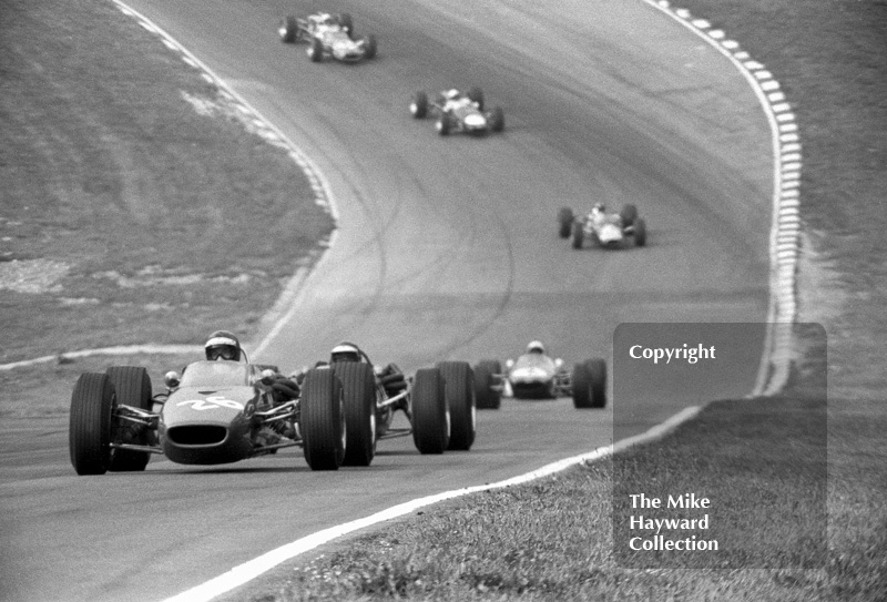 Piers Courage, John Coombs McLaren M4A-2 Ford, Guards European F2 Championship, Brands Hatch, 1967.
