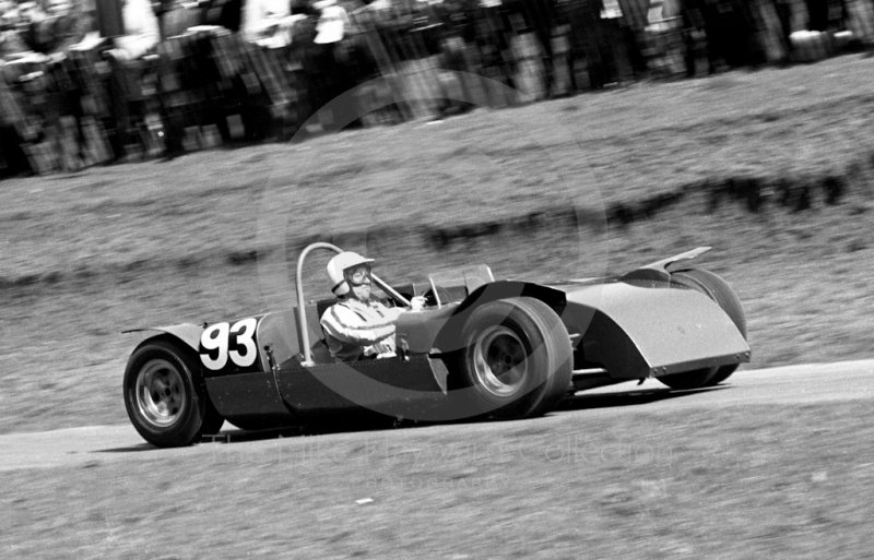 John McCartney, Felday BRM, Wills Trophy meeting, Prescott, May 1968