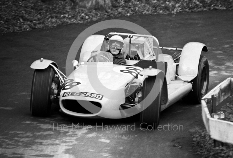 Phil Scragg, Lola T70, 37th National Open meeting, Prescott Hill Climb, 1969. 