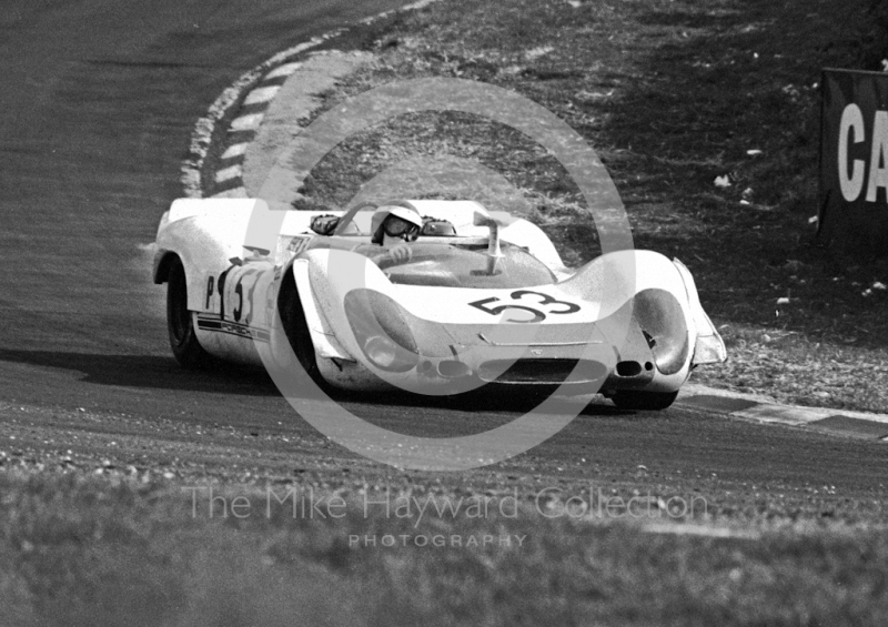 Jo Siffert/Brian Redman, Porsche 908, Brands Hatch, BOAC 500 1969.
