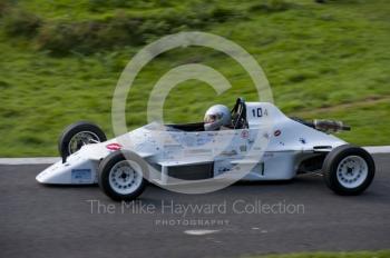 Bob Ridge-Steam, Van Diemen RF87, Hagley and District Light Car Club meeting, Loton Park Hill Climb, September 2013. 