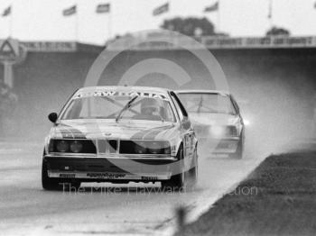 Winner Helmut Kelleners/Gianfranco Brancatelli, BMW 635i, Istel Tourist Trophy, European Touring Car Championship, Silverstone, 1984
