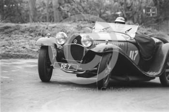 Bugatti, DF7, Prescott hill climb, 1967.