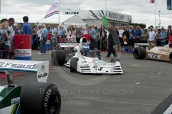 Formula One Brabham BT42 of Paul Knapfield, F1 Grand Prix Masters, Silverstone Classic, 2010