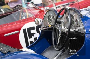 Simon Hope's Allard J2, Chateau Impney Hill Climb 2015.
