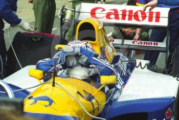 Nigel Mansell, Williams FW14B, 1992 British Grand prix, Silverstone
