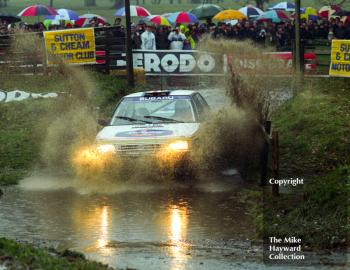 Colin McRae/Derek Ringer, Subaru Legacy RS, 1992 RAC Rally, Weston Park
