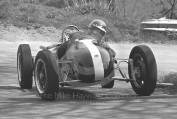 Tom Elton, Cooper Mk 10 JAP, 39th National Open meeting, Prescott Hill Climb, 1970.