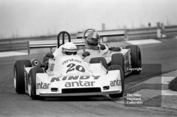 Denis Morin, Martini MK 31, Toyota, FISA European Championship, Donington Park, 1981.
