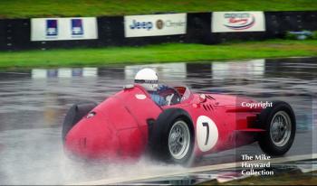 Stirling Moss, Maserati 250F, Richmond and Gordon Trophies, Goodwood Revival, 1999
