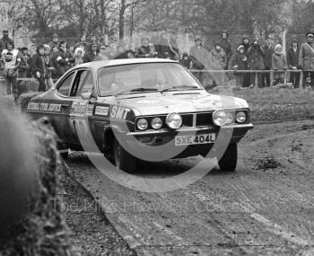 David Porter/John Baillie, Vauxhall Firenza, SXE 404L, 1974 RAC Rally
