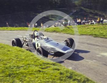 Peter Blankstone, Brabham Quattro Oldsmobile, 39th National Open meeting, Prescott Hill Climb, 1970.