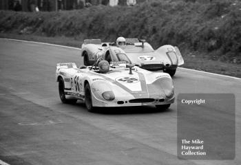 Gerhard Koch, Porsche 908, Hans Laine, Porsche 908, 1970 BOAC 1000k, Brands Hatch.
