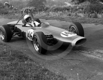 Peter Lawson, BRM 670-P 4WD, Prescott, September, 1968.