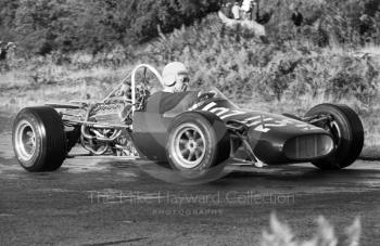 Action at Loton Park Hill Climb, 1967.