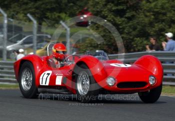 Alan Minshaw, Maserati 61 Birdcage, BRDC Historic Sportscars, Oulton Park Gold Cup, 2002