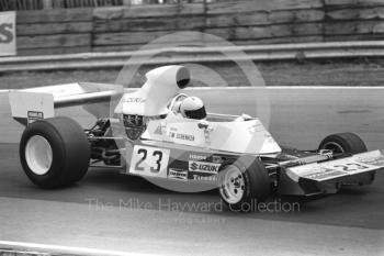 Tim Schenken, Trojan T103 Cosworth V8, Brands Hatch, British Grand Prix 1974.
