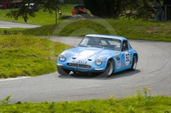 Geoff Stallard, TVR Vixon, reg no 100 VXN, Hagley and District Light Car Club meeting, Loton Park Hill Climb, August 2012. 